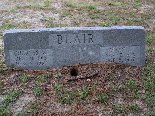 Headstone for Blair, Mary J. Tyler